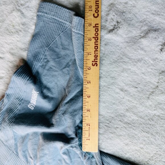 Gymshark Shorts Womens Small Seamless Bike High Waisted Ribbed   Activewear - Picture 5 of 12